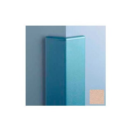 Pawling Surface Mounted Corner Guard135Deg, 3'' Wings, 4'H W/Caps, Doeskin CG-135-4-268